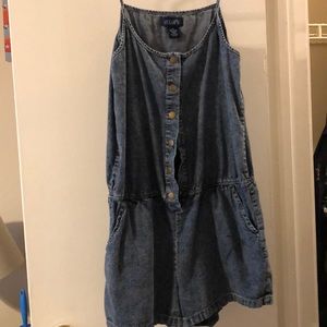 Medium jean romper